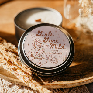 Junggesellinnen-Abschiedsparty-Geschenke für Mädch Runder Aufkleber