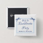 Junggesellinnen-Abschiedsparty-Geschenke - Persona Button (Vorne & Hinten)