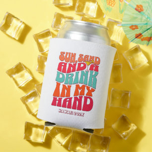 Junggesellinnen-Abschiedsparty Groovy Sonne Sand T Dosenkühler