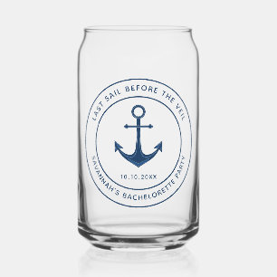 Junggesellinnen-Abschiedsparty Letzte Segelpartie  Dosenglas