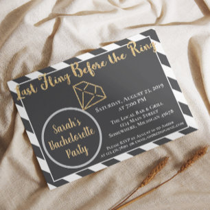 Junggesellinnen-Abschiedsparty Letzter Flirt vor d Einladung