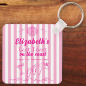 Junggesellinnen-Abschiedsparty Letzter Toast an de Schlüsselanhänger (Rückseite)