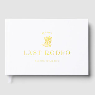 Junggesellinnen-Abschiedsparty LETZTES RODEO Foto- Gästebuch
