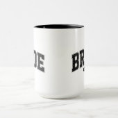 Junggesellinnen-Abschiedsparty mit Varsity-Typogra Tasse (Zentrum)