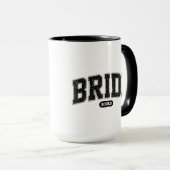 Junggesellinnen-Abschiedsparty mit Varsity-Typogra Tasse (VorderseiteRechts)