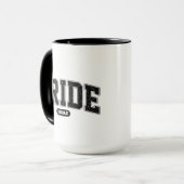 Junggesellinnen-Abschiedsparty mit Varsity-Typogra Tasse (Vorderseite Links)