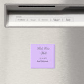 Junggesellinnen-Abschiedsparty Name Datum Braut Magnet (In Situ (Geschirrspüler))