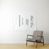 Junggesellinnen-Abschiedsparty Name Datum Braut Wandteppich (Beispiel (Horizontal))