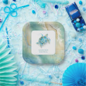 Junggesellinnen-Abschiedsparty-Papierplatten Aquar Pappteller (Party)