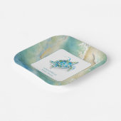 Junggesellinnen-Abschiedsparty-Papierplatten Aquar Pappteller (Gewinkelt)