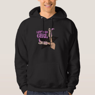 Junggesellinnen-Abschiedsparty-Passt Western Let's Hoodie