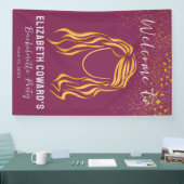 Junggesellinnen-Abschiedsparty-Schild Banner (Messe)