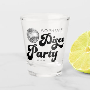Junggesellinnen-Abschiedsparty-Shotglas im Disco-S Schnapsglas