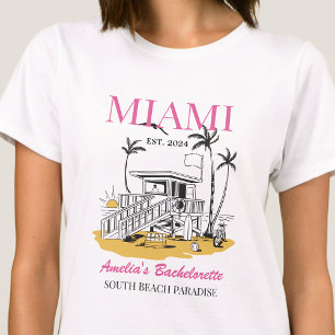 Junggesellinnen-Abschiedsparty Strand Mädchen-Trip T-Shirt