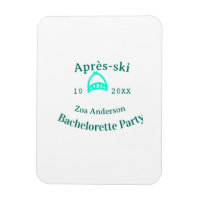 Junggesellinnen-Abschiedsparty Türkis-Hut Name Dat