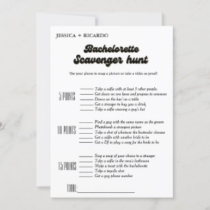 Junggesellinnen-Abschiedssuche Burgund Spiel Einladung