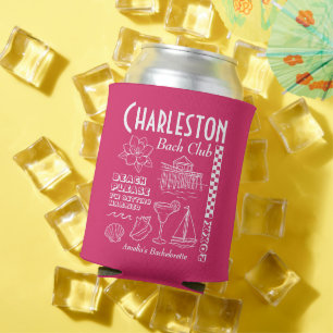 Junggesellinnenabschied am Strand in Charleston Do Dosenkühler