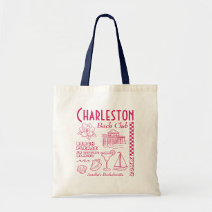 Junggesellinnenabschied am Strand in Charleston Do Tragetasche
