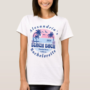 Junggesellinnenabschied am Strand - passende Desig T-Shirt
