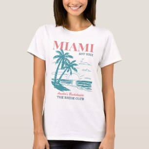 Junggesellinnenabschied am Strand Sommer Mädchen-T T-Shirt