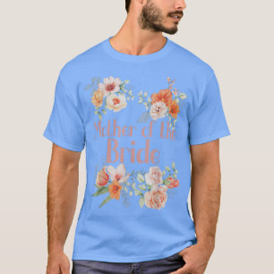 Junggesellinnenabschied Blumen Brautmutter T-Shirt