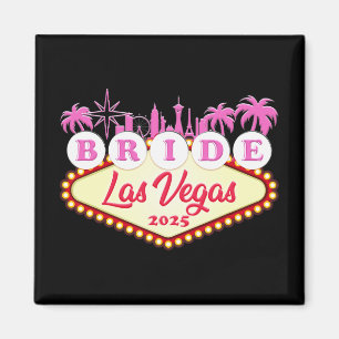 Junggesellinnenabschied Braut Las Vegas 2025  Magnet