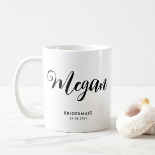 Junggesellinnenabschied Braut Tribe Modern Minimal Kaffeetasse