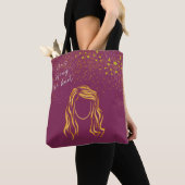 Junggesellinnenabschied Braut wird heiraten  Tasche (Von Nahem)