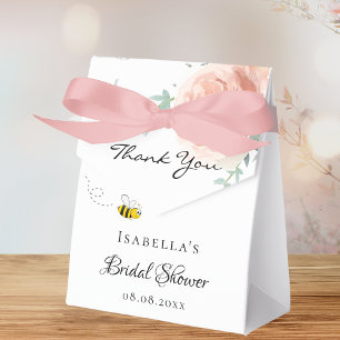 Junggesellinnenabschied Braut zur Biene rosa flora Geschenkschachtel