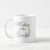 Junggesellinnenabschied Brautmutter Mutter des Brä Kaffeetasse (Links)