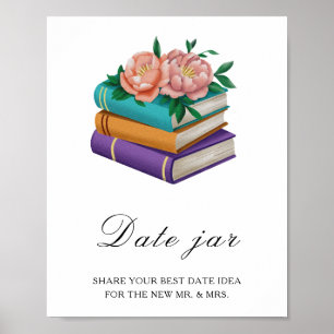 Junggesellinnenabschied Bücher - Date Night Ideen Poster