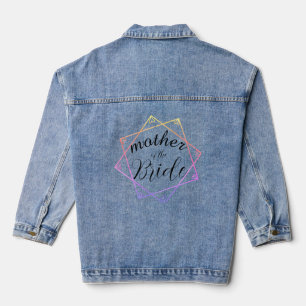 Junggesellinnenabschied der Brautmutter Jeansjacke