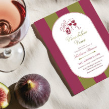 Junggesellinnenabschied Einladung Vino Before Vows