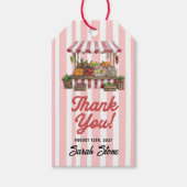 Junggesellinnenabschied Frisch vom Markt Geschenkanhänger (Vorderseite)