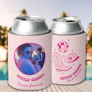 Junggesellinnenabschied Geschenk mit Küsten Cowgir Dosenkühler