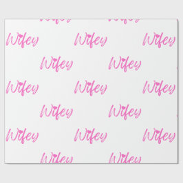 Junggesellinnenabschied  geschenkpapier