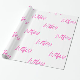 Junggesellinnenabschied  geschenkpapier