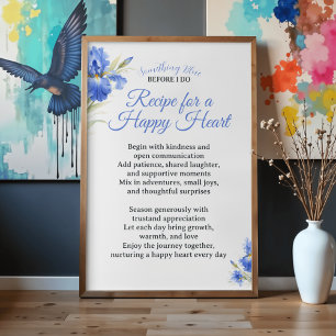 Junggesellinnenabschied-Geschenkrezept für ein glü Poster