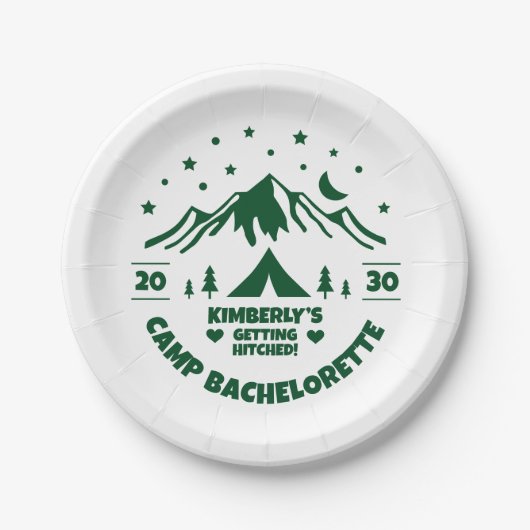 Junggesellinnenabschied im Camp Pappteller (Vorderseite)