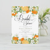 Junggesellinnenabschied in Bloom & Lemons Einladung (Stehend Vorderseite)