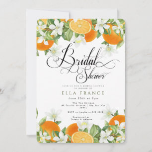 Junggesellinnenabschied in Bloom & Lemons Einladung