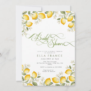 Junggesellinnenabschied in Bloom & Lemons Einladung