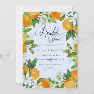 Junggesellinnenabschied in Bloom & Lemons Einladung
