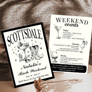 Junggesellinnenabschied in Scottsdale Cocktail-Rei Einladung