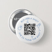 Junggesellinnenabschied Kauf der Braut ein Getränk Button (Vorne & Hinten)