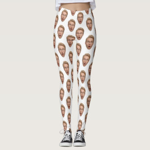 Junggesellinnenabschied mit individuellem Gesicht Leggings