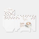 Junggesellinnenabschied mit Kaffee-Thema Geschenkschachtel (Ungefaltet)
