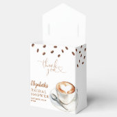 Junggesellinnenabschied mit Kaffee-Thema Geschenkschachtel (Geöffnet)