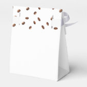 Junggesellinnenabschied mit Kaffee-Thema Geschenkschachtel (Rückseite)