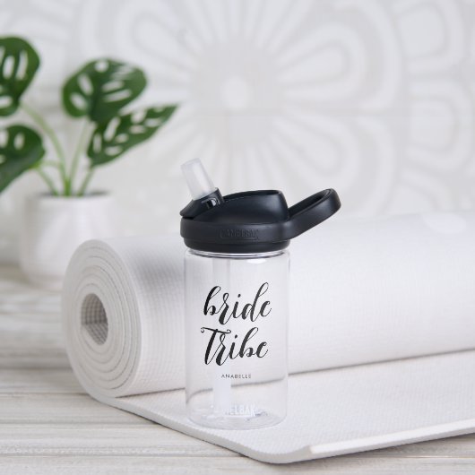 Junggesellinnenabschied moderne minimalistische Br Trinkflasche (Yoga)